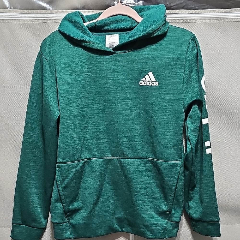 Adidas Green Pullover Hoodie